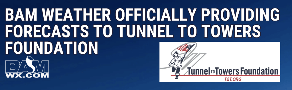 PRESS RELEASE: BAM Weather has been selected as the official weather provider for Tunnel to Towers